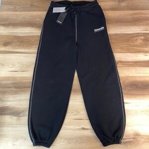 Ahluwalia Brushed Cotton Sweatpants Womens Large Organic Cotton Recycled Poly